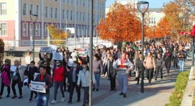В Болгарии протестуют против ководных пропусков