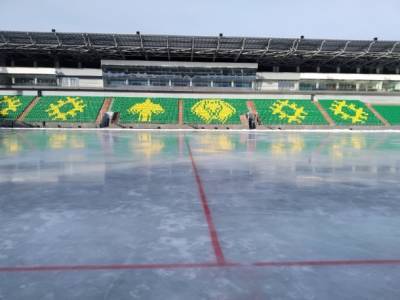 Лед в Сыктывкаре готов к старту хоккейного сезона