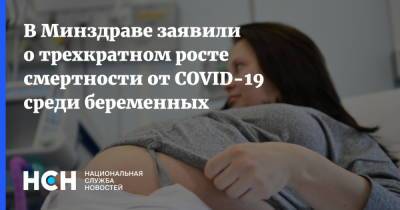 В Минздраве заявили о трехкратном росте смертности от COVID-19 среди беременных