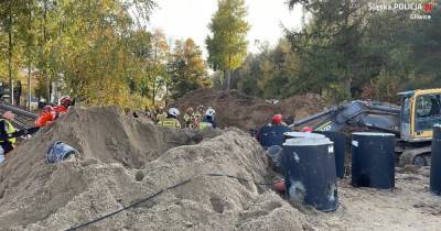 Украинца заживо засыпало землей в Польше во время оползня