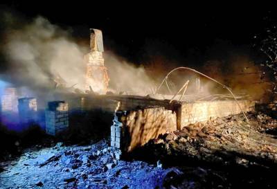 Жительница деревни Тверской области заживо сожгла мужчину вместе с домом