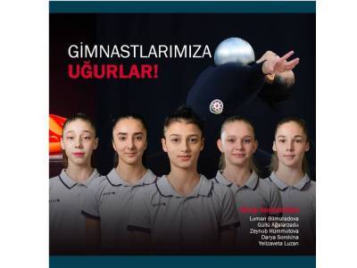 Команда Азербайджана вышла в оба финала ЧМ по художественной гимнастике в Японии