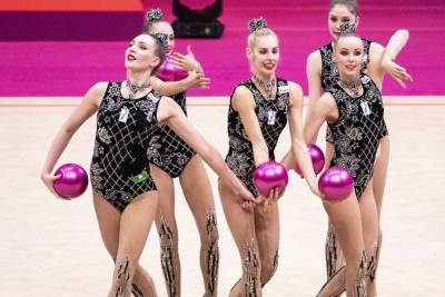 Сборная России досрочно выиграла медальный зачёт ЧМ по художественной гимнастике