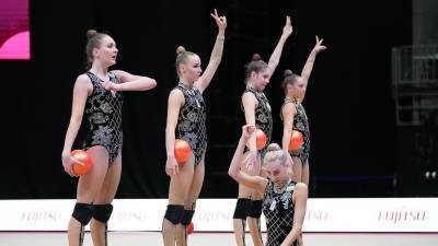 Сборная России досрочно выиграла медальный зачёт ЧМ-2021 по художественной гимнастике