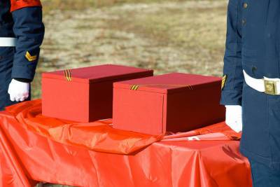 В Туле прошла церемония захоронения останков двух красноармейцев