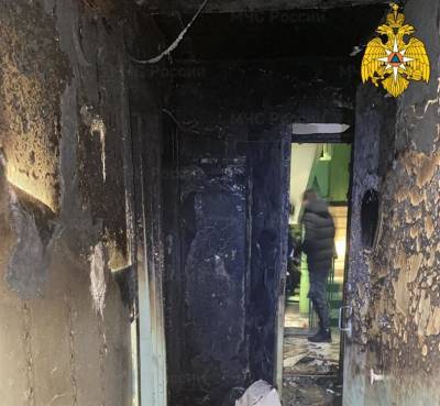 В Заволжье из горящего дома спасли четырёхлетнюю девочку