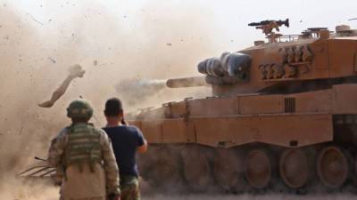 Командование турецкой обозначило четыре направления наступления в Сирии
