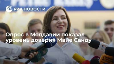 Опрос: жители Молдавии больше всех политиков доверяют Санду