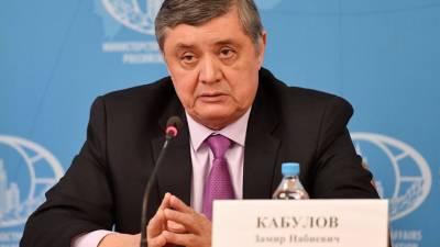 Кабулов рассказал, что обсуждалось на встрече с представителями «Талибана» в Москве