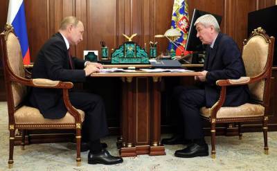 Путин встретился с главой Росфинмониторинга Чиханчиным