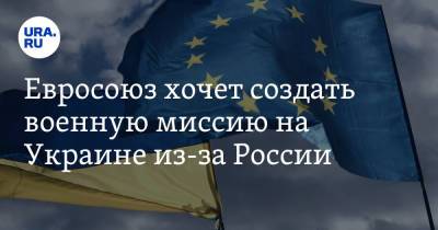 Евросоюз хочет создать военную миссию на Украине из-за России