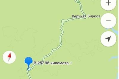 ГИБДД предупреждает о гололедице в районе Бирюсы в Красноярском крае