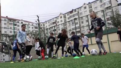 В Дагестане появилась женская футбольная команда
