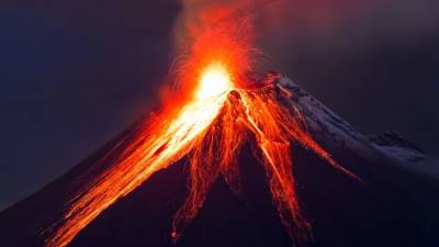 Черное небо Европы: прямая трансляция извержения вулкана Ла-Пальма в Испании