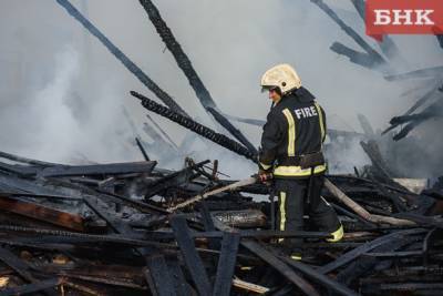В Айкино в сгоревшем доме нашли тело женщины