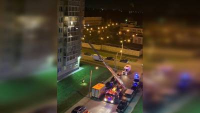 В Красном Селе пожарные спасли мальчика, который звал маму с балкона