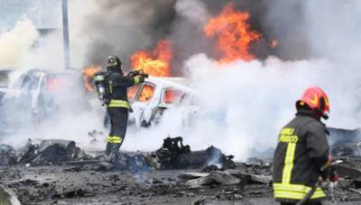 В Италии разбился частный самолет с пассажирами