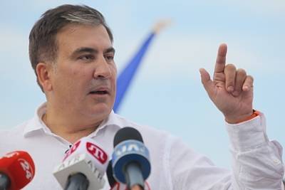 Саакашвили пересек границу Грузии в вентиляционной кабине трейлера