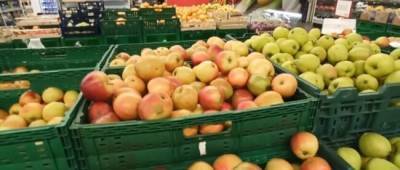 Украинцам показали, как изменились цены на яблока, помидоры и виноград
