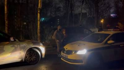 Полиция задержала автоблогера Давидыча за преследование автоледи на КАД