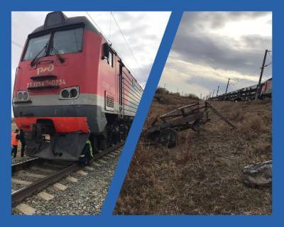 Прокуратура проводит проверку по факту столкновения поезда с автомобилем в Астраханской области