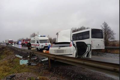 В Ивановской области произошла жуткая авария с участием пассажирского автобуса
