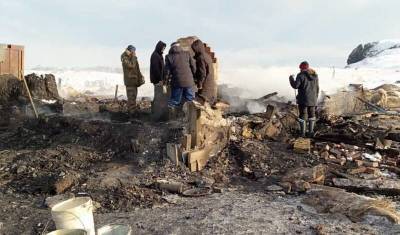 Шестеро человек, в том числе четверо детей, погибли при пожаре в доме на Чукотке