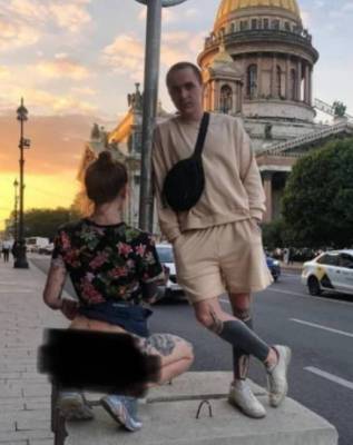 В Петербурге задержали блогершу за непристойное фото у Иссакиевского собора
