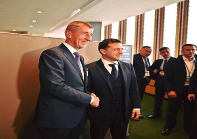 Андрей Бабиш встретился с президентом Украины