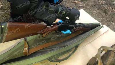Опубликовано фото оружия с места незаконной охоты, где задержали Рашкина