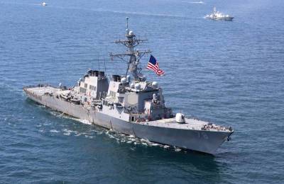 Черноморский флот отслеживает маршрут зашедшего в Чёрное море американского эсминца