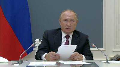 Президент России призвал G20 и ВОЗ ускориться