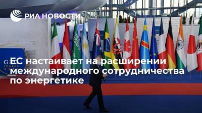 ЕС в ходе встречи G20 настаивает на расширении международного сотрудничества по энергетике
