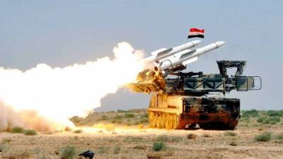 Сирийские ПВО защитили Дамаск от ракетного удара - news-front.info - Россия - Сирия - Дамаск - Сана