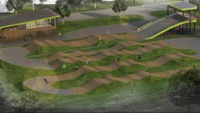 Трассу для BMX-велодрома в спортшколе «Нагорная» достроят в ноябре
