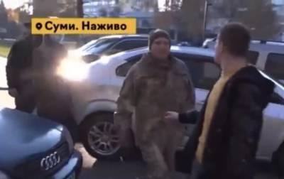 Максим Назаров - В Сумах напали на журналистов канала НАШ - korrespondent.net - Украина - Сумская обл.