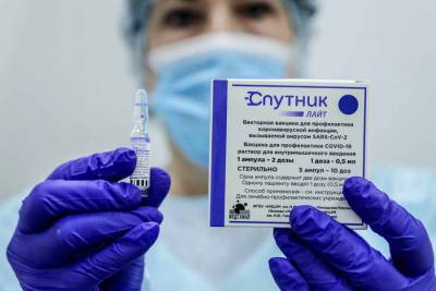 Минздрав России рекомендовал использовать «Спутник Лайт» только для ревакцинации