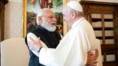 Индийский гость в Ватикане