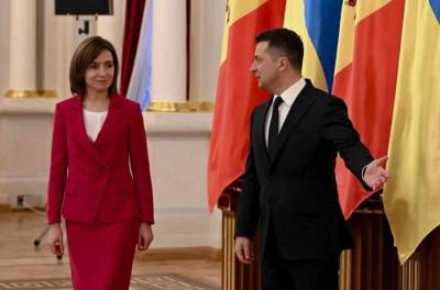 Президенты Украины и Молдавии обсудили сотрудничество в сфере энергетики