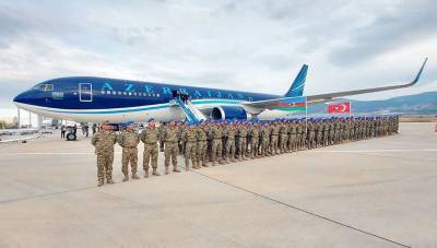 Азербайджанские военнослужащие, окончившие курс коммандос, вернулись на Родину