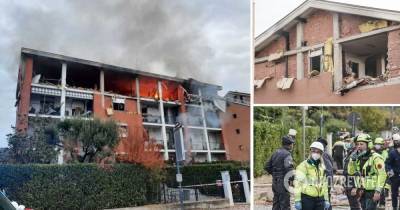 Взрыв дома в Италии - в Италии взорвался многоквартирный дом, фото
