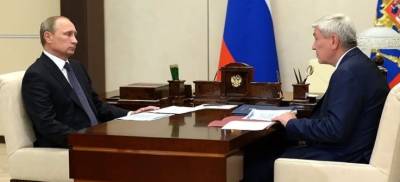 Глава Росфинмониторинга Юрий Чиханчин отчитался перед Владимиром Путиным о борьбе с финдеятельностью террористов