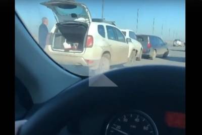 В массовой аварии на Солотчинском мосту в Рязани никто не пострадал