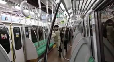 Пассажир с ножом набросился на людей в поезде в Токио