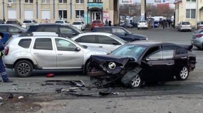 Появились подробности аварии с четырьмя машинами на ул. Суворова