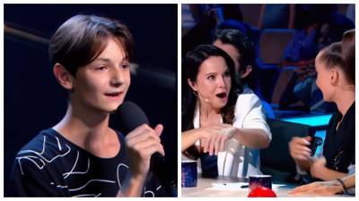 Судьи "Україна має талант" не поверили своим ушам: 12-летний мальчик спел арию Дивы из фильма "Пятый элемент"