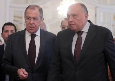 Главы МИД России и Египта встретятся в Москве