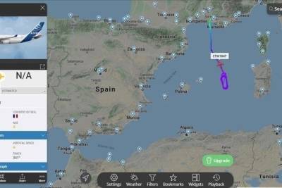 Самолёт-заправщик Франции вернулся после закрытия Алжиром своего воздушного пространства