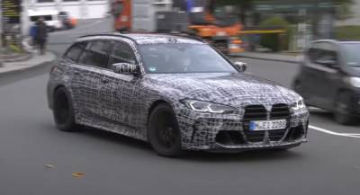 Шпионы показали новый BMW M3 Touring