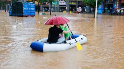 Мощные ливни затопили северо-восток Китая - mir24.tv - Китай - Оман - провинция Ляонин